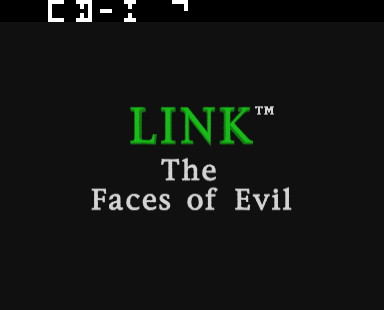Link: The Faces of Evil Title Screen